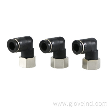 PLF Series Female Elbow Union Pneumatic Connector Fitting